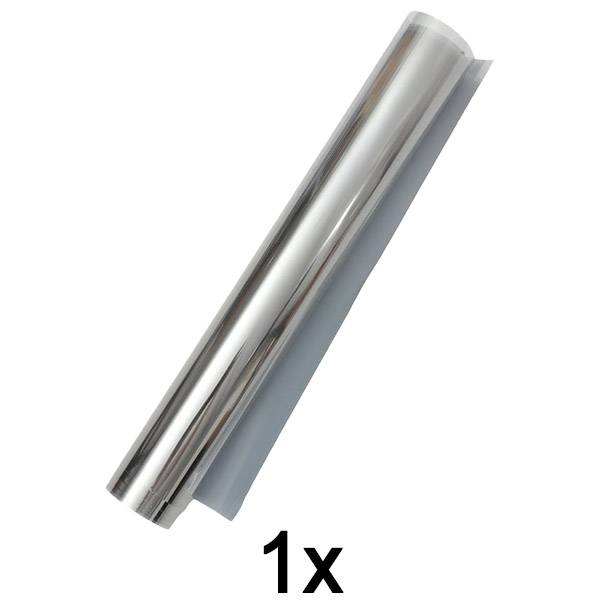 1x Folie oglindă pentru intimitatea ferestrelor – 45×200 cm, fără unelte necesare | FOILBLISS