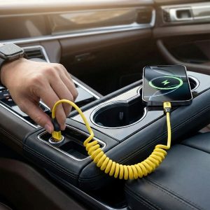 Cablu de încărcare retractabil 4-în-1 | SPRINTCHARGE