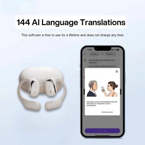 Căști traductoare cu inteligență artificială | TRANZIO