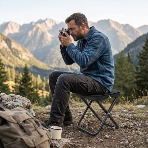 Scaun pliabil ultra ușor | ULTRAFEATHRA